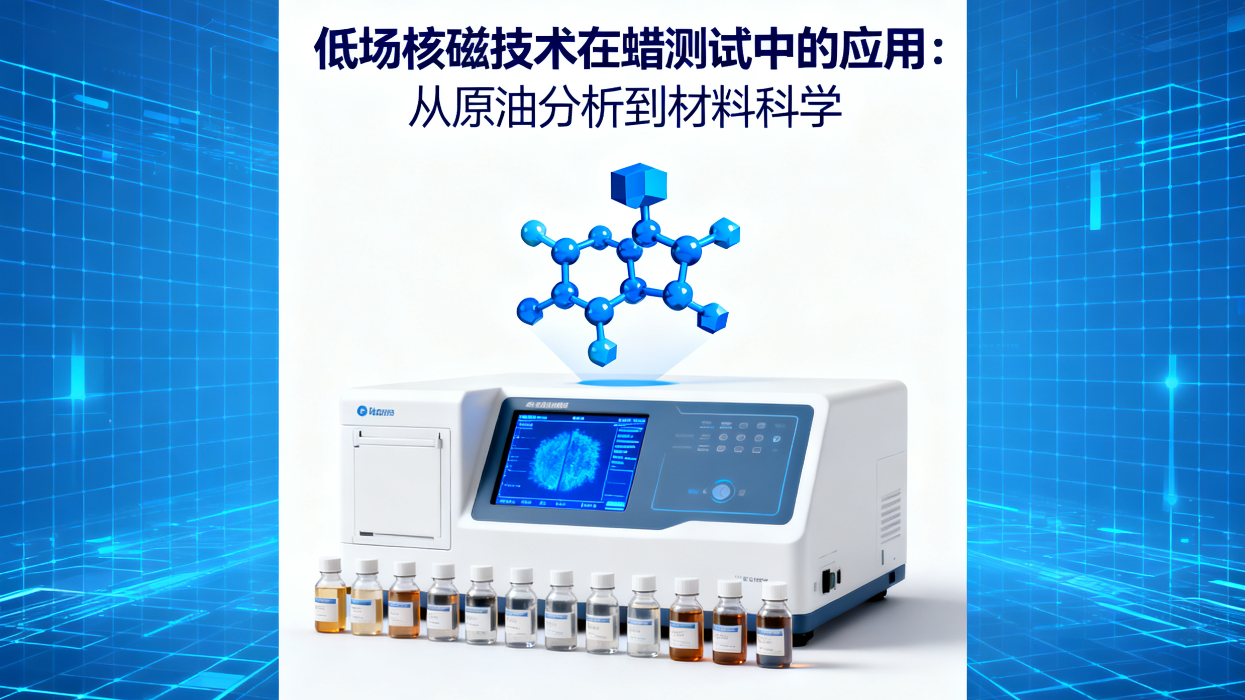 低场核磁技术在蜡测试中的应用:从原油分析到材料科学